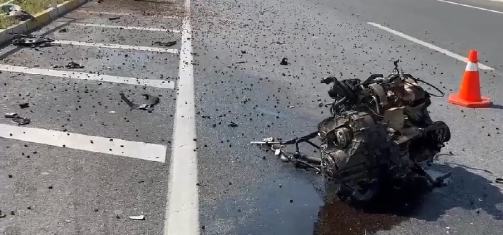Son dakika: Konya'da dehşet kaza! Aracın motoru yerinden koptu, bir kişi araçtan fırladı!