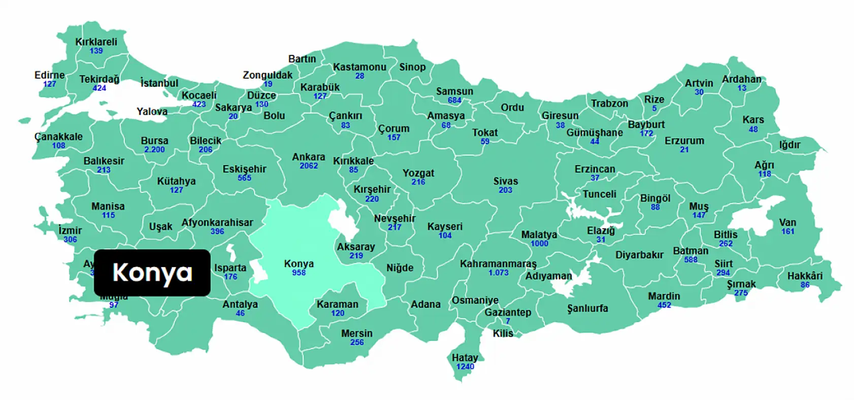 TOKİ'nin Konya'da satışa çıkardığı 998 konutun fiyatları, konumları belli oldu! İşte teslim tarihleri...