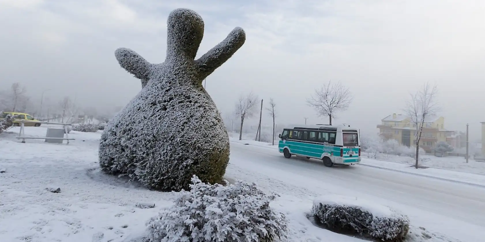 Konya finali karla yapacak! 14 ilçeye 'sarı' kodlu uyarı geldi