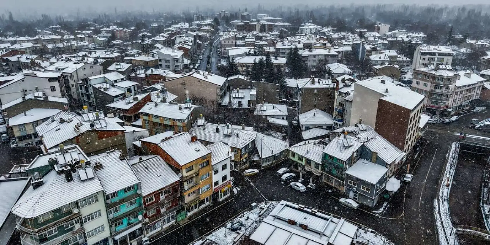 Konya'da bahar beklerken kar geliyor! Yağışlı hava o güne kadar sürecek