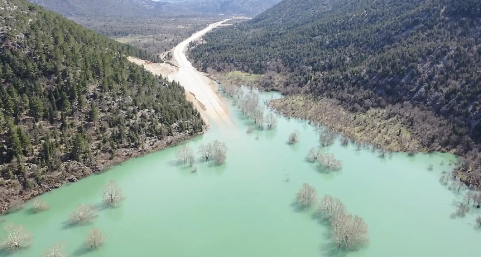 Antalya Konya yolu için 28 kilometrelik yeni güzergah açıldı
