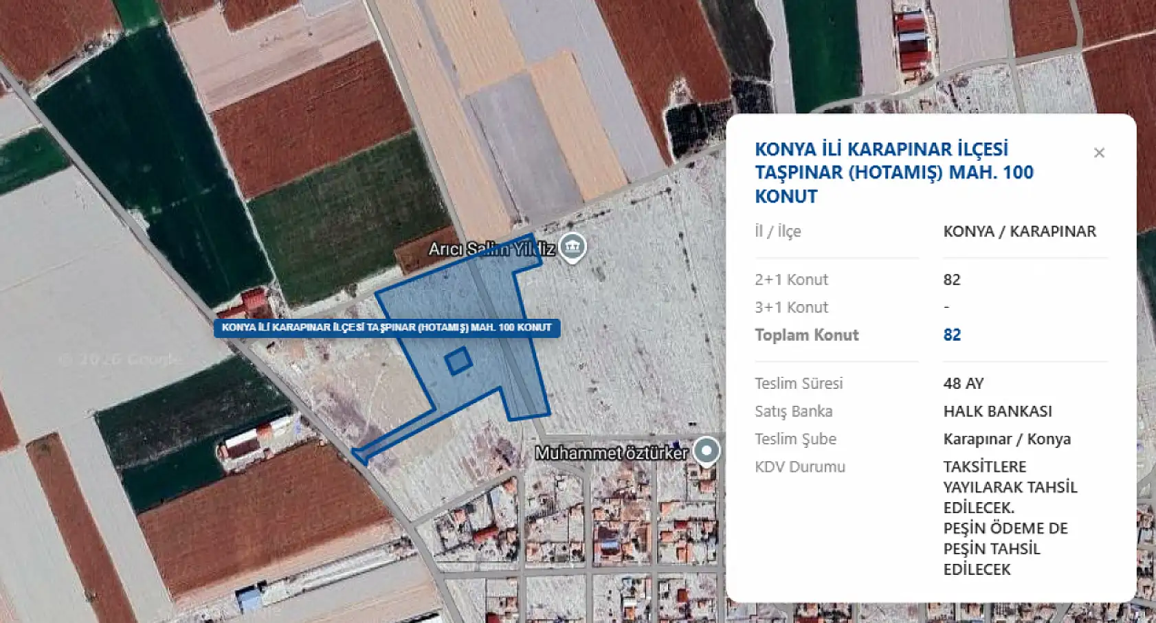 TOKİ'nin Konya'da satışa çıkardığı 998 konutun fiyatları, konumları belli oldu! İşte teslim tarihleri...
