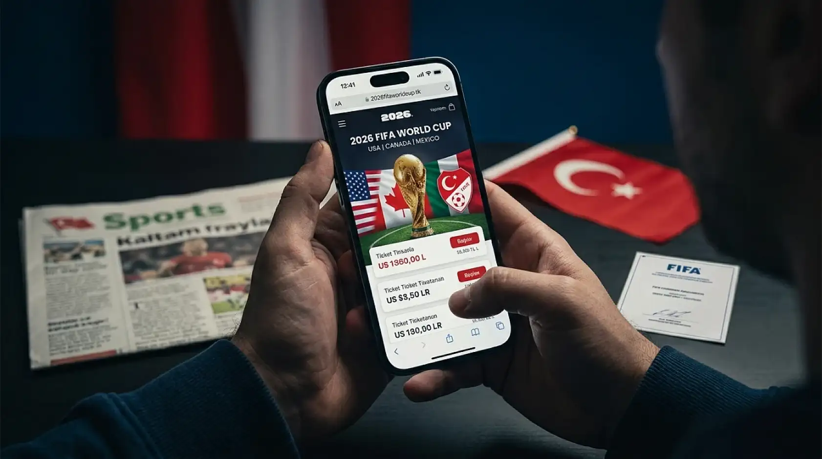 Milli Takım maçına bilet arayanlar dikkat! Paranızı anında çalıyorlar, bu tuzağa düşmeyin!