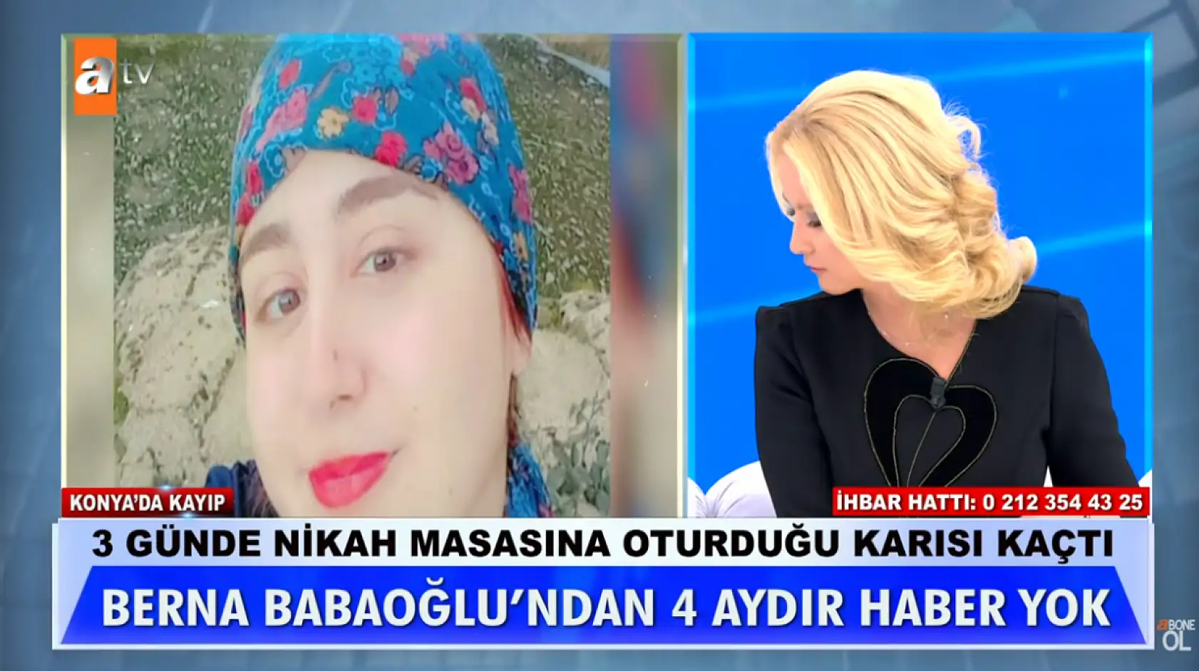 Konya'da sosyal medyada başlayan evlilik Müge Anlı'da bitti!