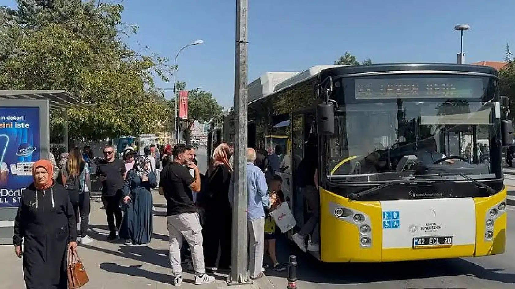 Konya'da 57 otobüs hattında değişiklik! Tramvay ve o otobüslerin seferleri duracak!