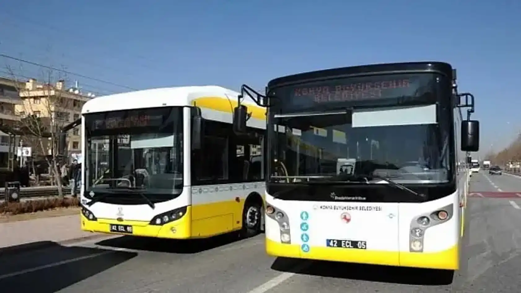 Konya'da iki gün toplu taşıma ücretsiz! 30 otobüs hattına ek sefer!