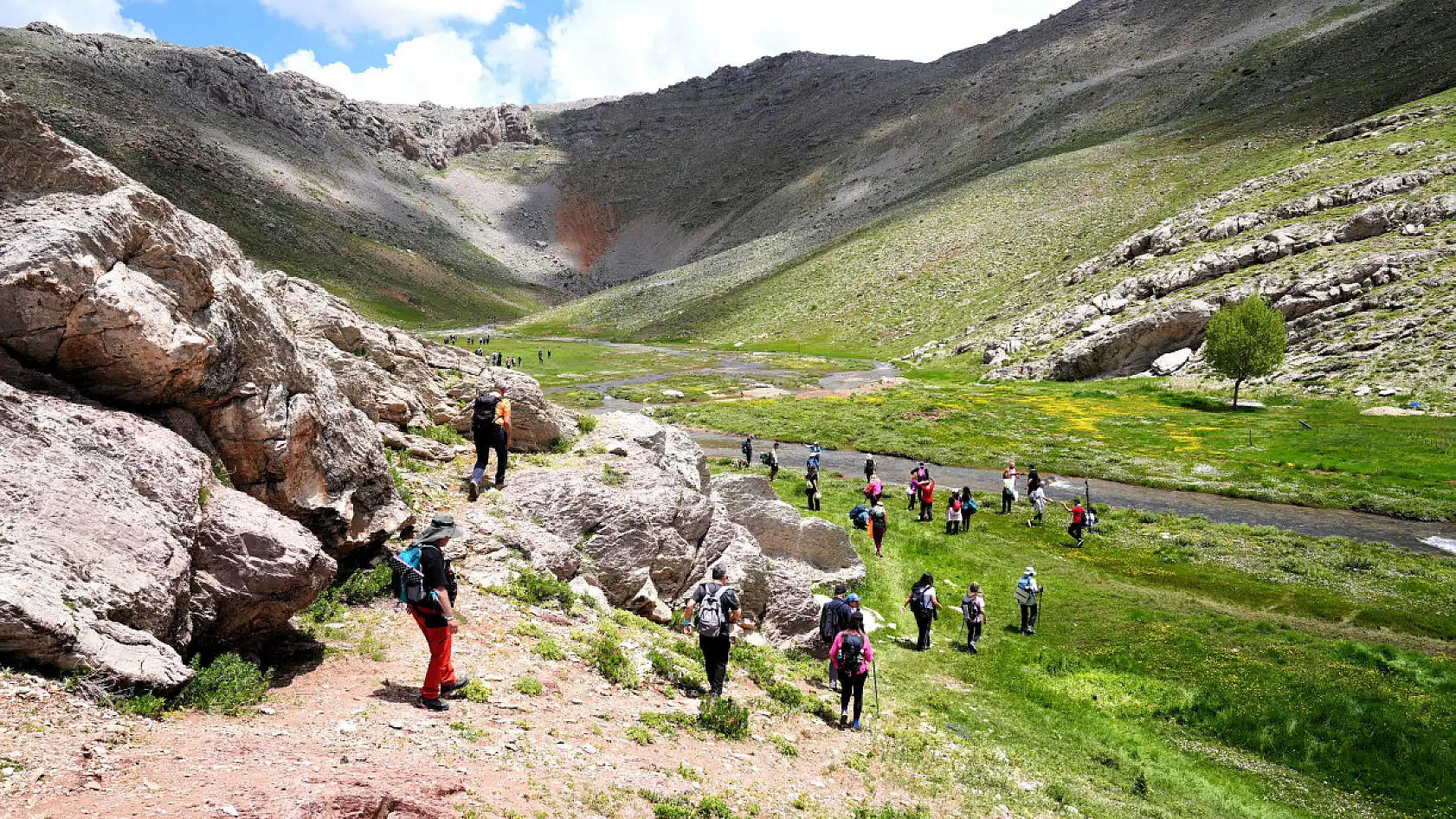 Alanya ve Konya'yı buluşturan rota: 180 doğasever Fetih Yolu'nda adımladı!