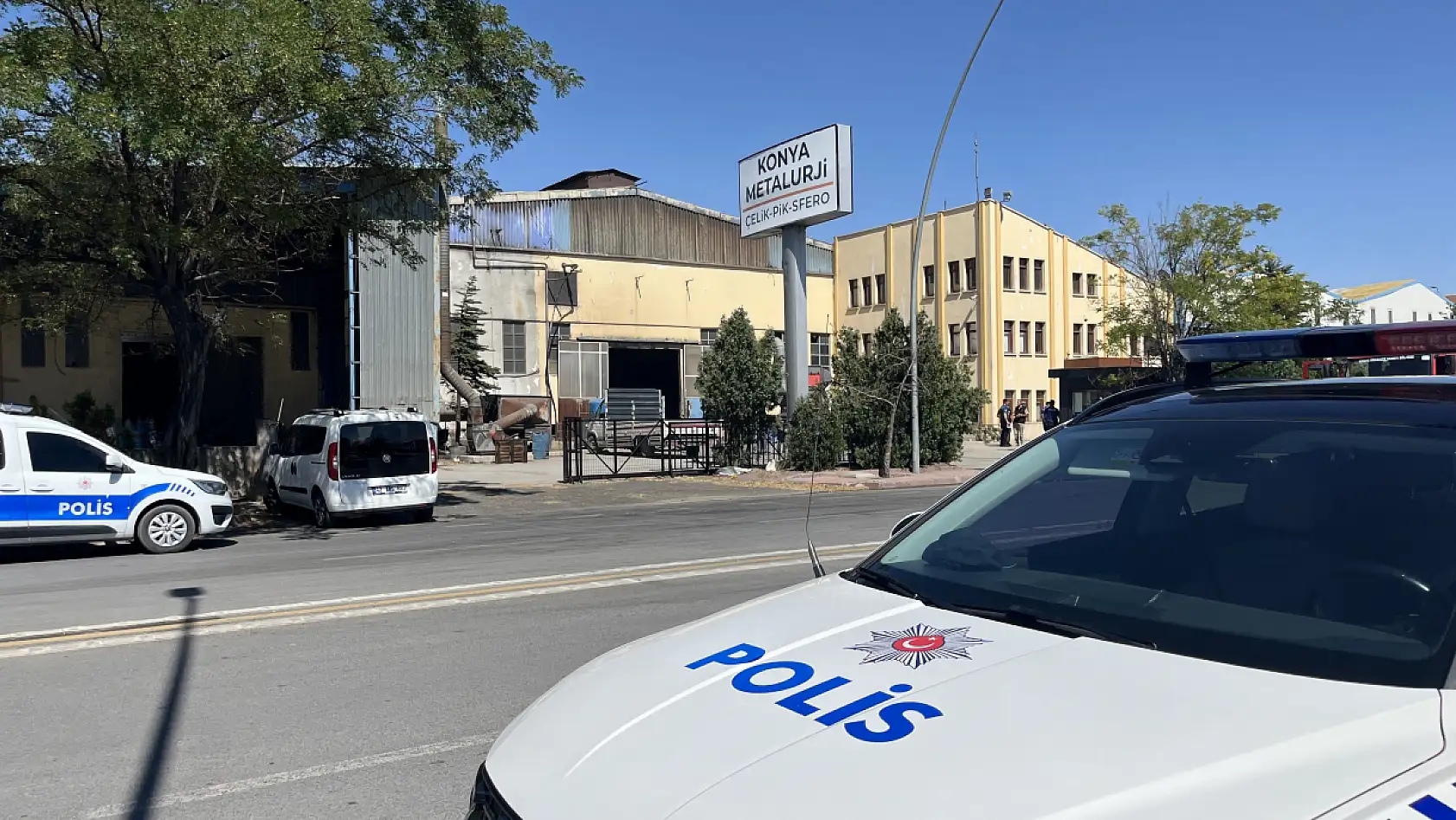 Son dakika! Konya Organize Sanayi'de patlama oldu! Bölge güvenlik çemberine alındı