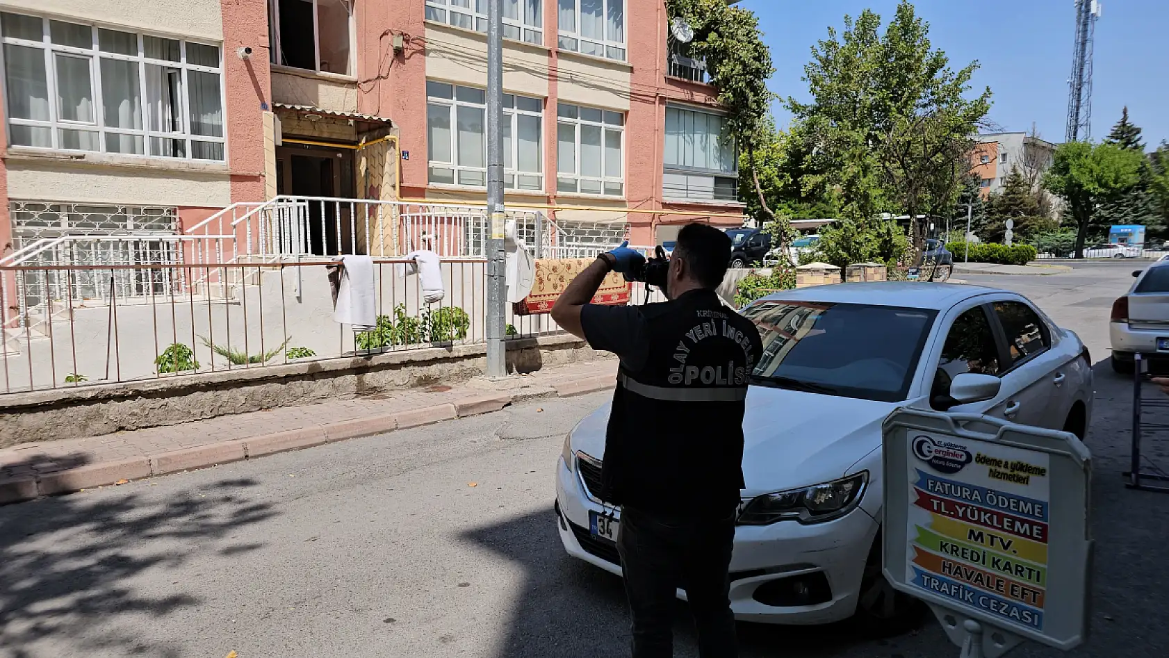 Konya'dan gidip aracında sabahladı: Eşinin yolunu kesip dehşeti yaşattı!