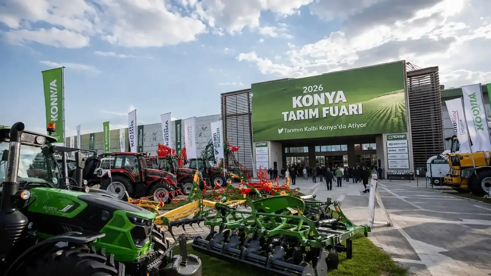 Konya'da çiftçinin gözü kulağı bu fuarda: Tarımın devleri buluşacak!