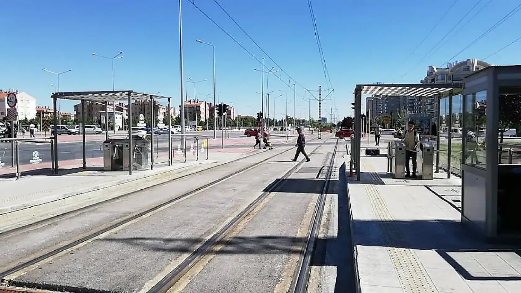 Konya'da tramvay seferleri değişiyor! O duraktan sonra otobüs kullanılacak!
