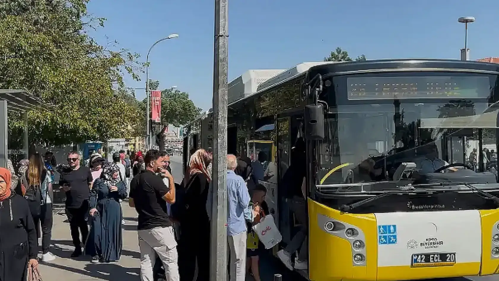 Konya'da otobüs kullananlar dikkat! O hattın güzergahı değişiyor!