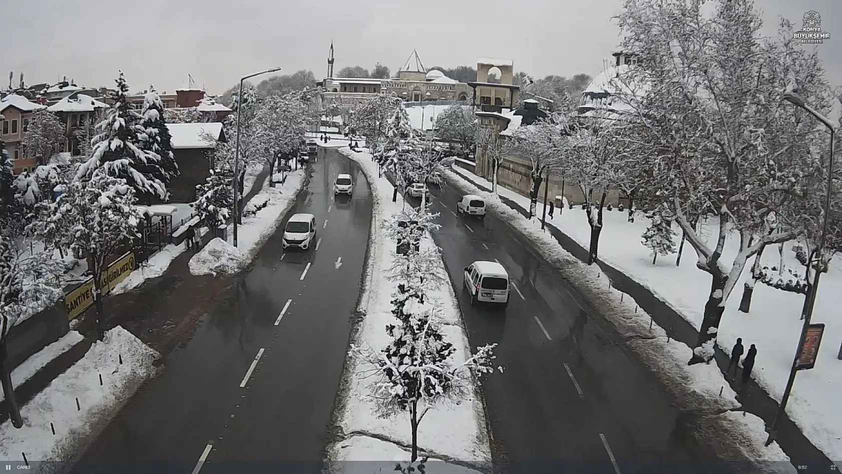 Meteoroloji tahminini değiştirdi! Konya'ya kar geliyor!