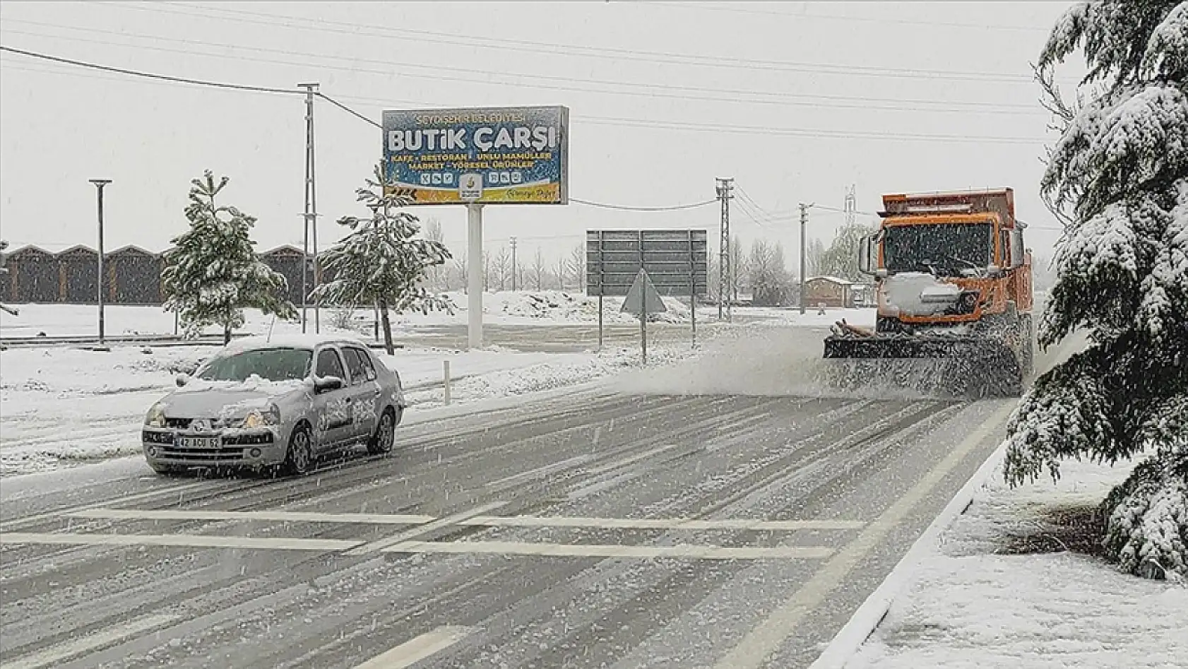 Konya'da kar mesaisi başlıyor! Sıcaklıklar -9 dereceye düşecek!