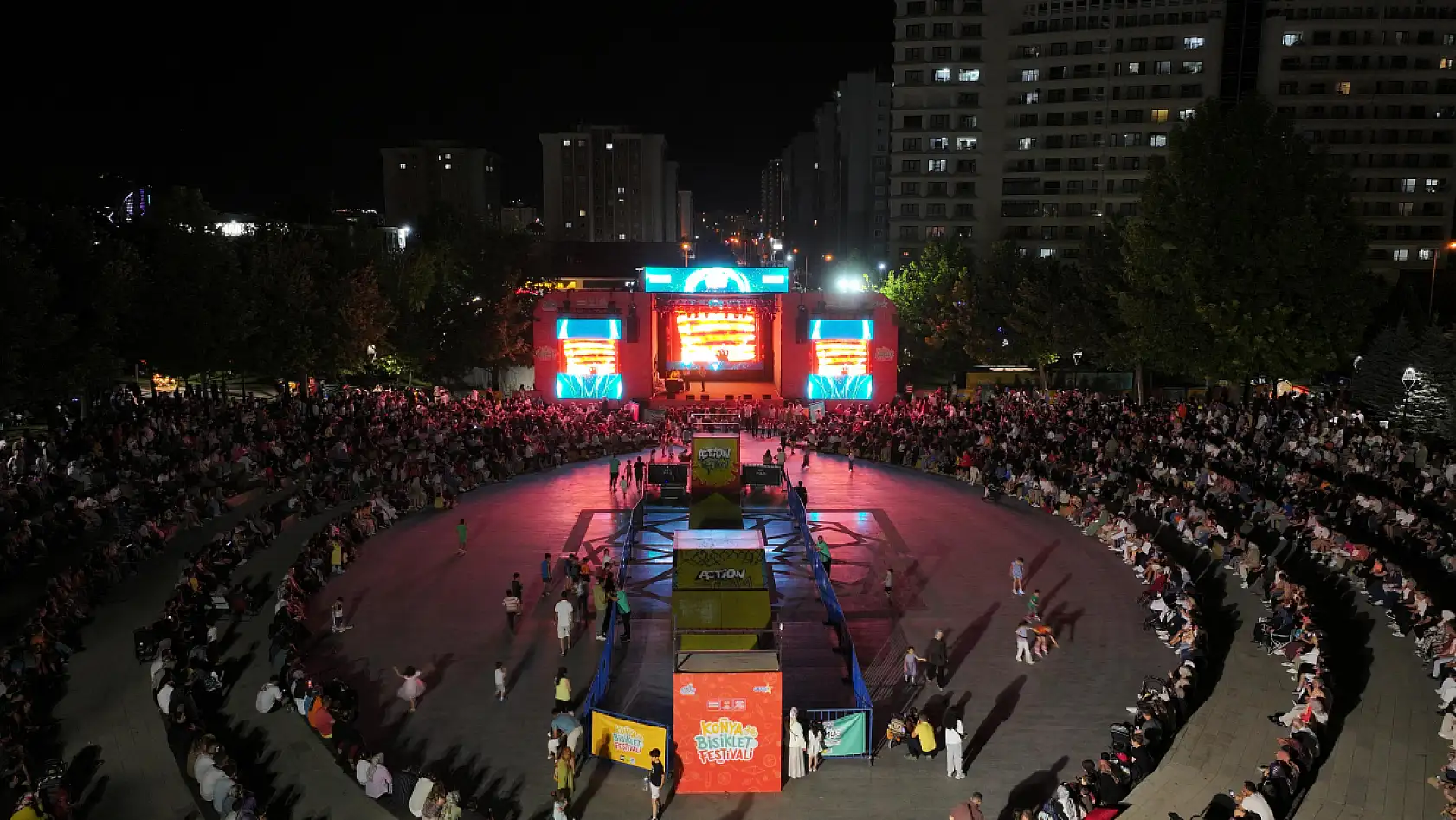 Konyalıların dört gözle beklediği dev Bisiklet Festivali başladı!