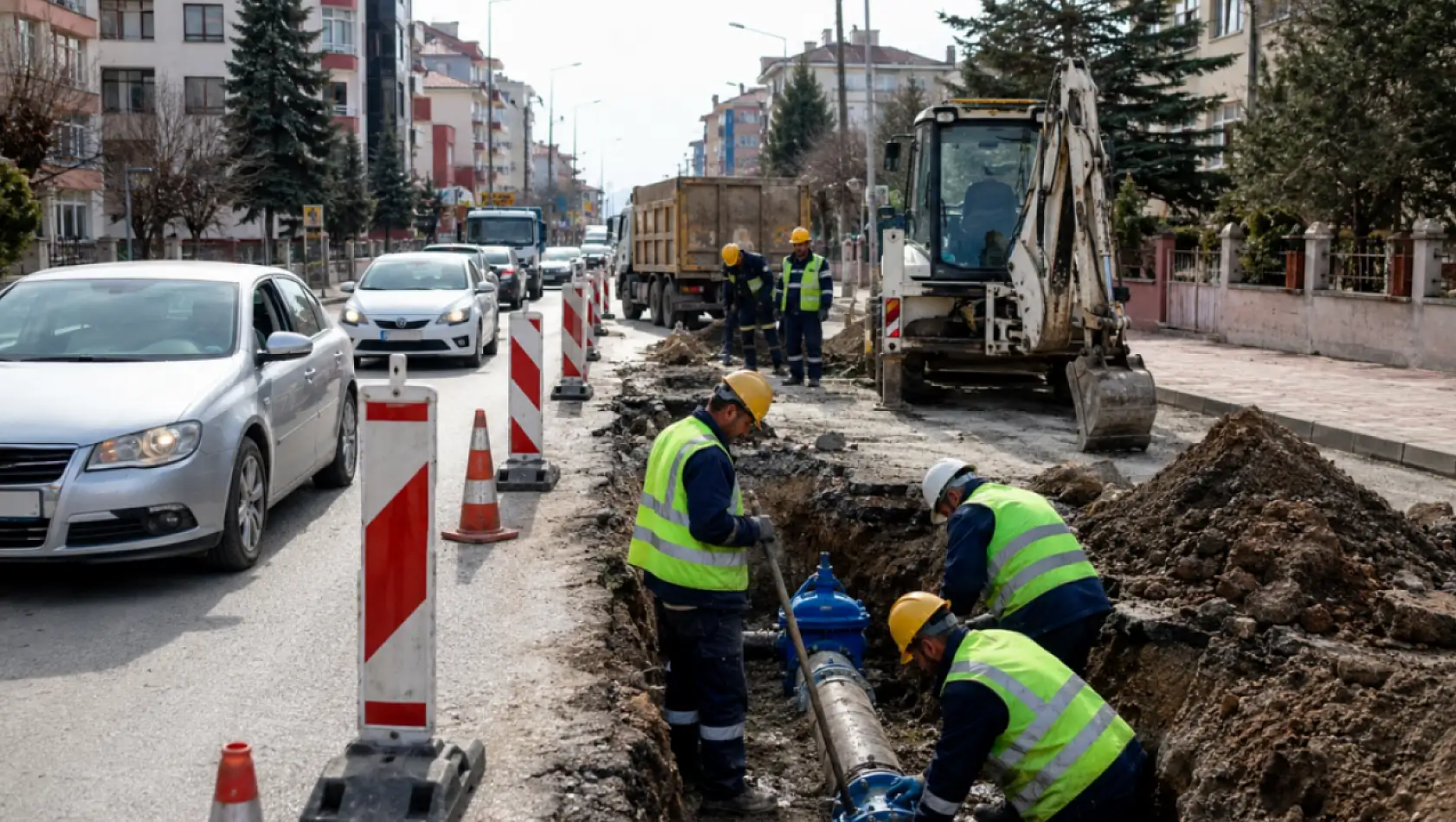 Konya'da taşkınlara karşı dev adım: O cadde 2 hafta boyunca trafiğe kapatılıyor!