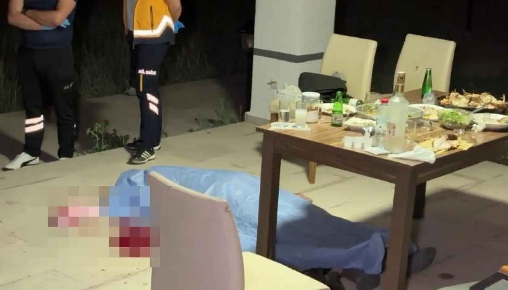 İçki masasında infaz! Katil zanlıları kamerayı söküp Konya'ya kaçtı! 3 kişi aranıyor!