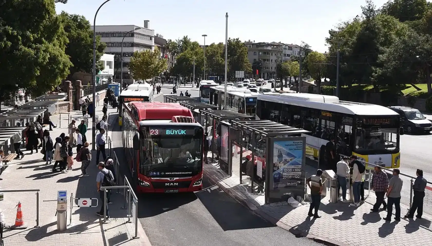Konya'daki otobüslerin güzergahı değişiyor! İşte yeni seferlerin tarihi...