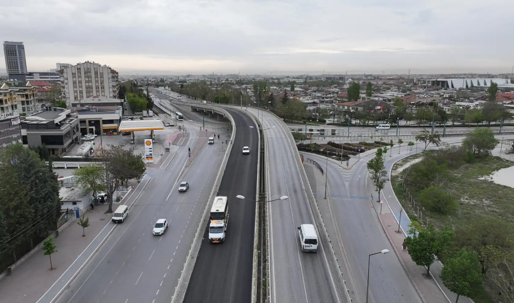 Konya trafiğinin korkulu rüyası! Buralardan sağ salim geçen şükrediyor...