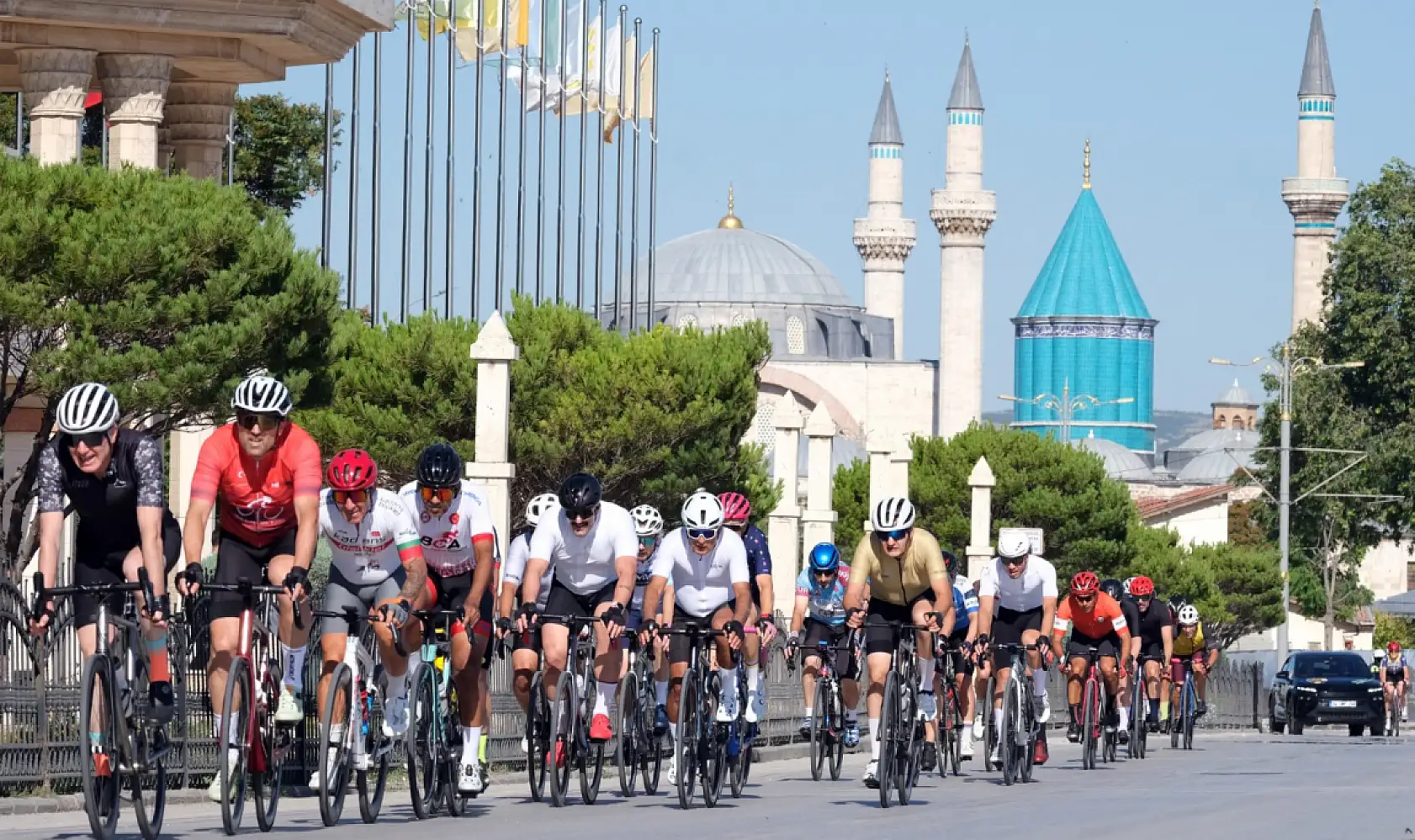 Konya'da bir ilk yaşandı! Granfondo Yarışı nefes kesti