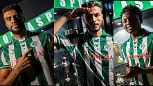 Konyaspor, üç yeni transferini duyurdu!