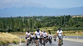 Beyşehir'de bisiklet festivali sona erdi