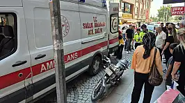 Çalınan motosikletini görünce peşlerine düştü! Sonu hastanede bitti