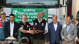 Evlilik hayali kuran çiftlere Konya'dan müjde: 30 bin parça eşya Suriye yolunda!