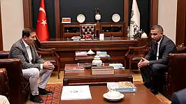 Filistin Halhul Belediye Başkanı, Kılca'yı ziyaret etti