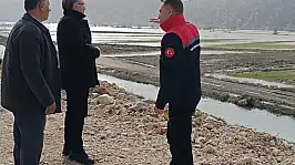 Gembos Ovası'nda taşkın sonrası inceleme yapıldı