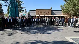 Karapınar'da muhtarlar günü kutlandı