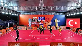 Konya'da 3x3 Basketbol heyecanı! 32 takım şampiyonluk için sahada