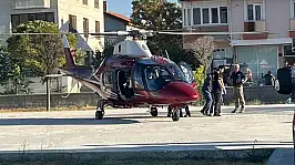 Konya'da hava ambulansı kalp krizi geçiren hasta için havalandı!