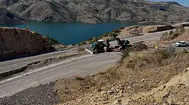 Konya'da heyelan bölgesi ve dere ıslahı alanları incelendi