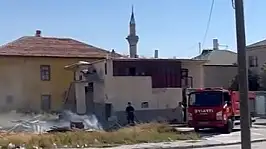 Konya'da iki ayrı ot yangını paniğe neden oldu