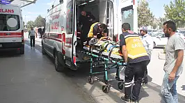 Konya'da inşaatta korkutan kaza! 3. kattan beton zemine çakıldı!