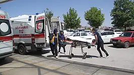 Konya'da kontrolden çıkan araç araziye uçtu: 1 yaralı!
