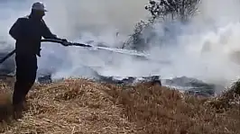 Konya'da korkutan yangın ormana sıçradı!