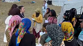 Konya'da mevsimlik tarım işçilerine yerinde sağlık taraması yapıldı!