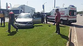 Konya'da otomobil ve kamyon kavşakta çarpıştı: 3 kişi hastaneye kaldırıldı!