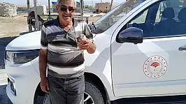 Konya'da yaralı kızıl şahin tedavi altına alındı