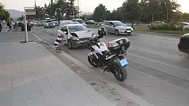Konya'da zincirleme kaza! 3 otomobil çarpıştı, 3 kişi yaralandı