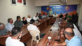 Muhtarlar, AK Parti Seydişehir İlçe Başkanlığında buluştu