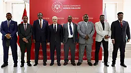 Sudan Cumhuriyeti heyetinden Vali Akın'a ziyaret!