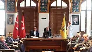 Ak Parti Genel Başkan Vekili Efkan Âlâ, Başkan Altay'ı ziyaret etti