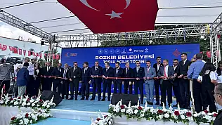 BBP Genel Başkanı Mustafa Destici, Konya'nın Bozkır ilçesinde toplu açılış törenine katıldı