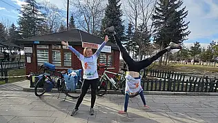 Beyşehir'in misafirperverliği Belçikalı gezginlere moral oldu