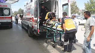 Konya'da inşaatta korkutan kaza! 3. kattan beton zemine çakıldı!