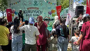 Konya'da koruyucu aile buluşması: Çocuklar gönüllerince eğlendi