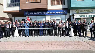 Konya'da muhtarlara yeni hizmet binası! Açılışı protokol yaptı